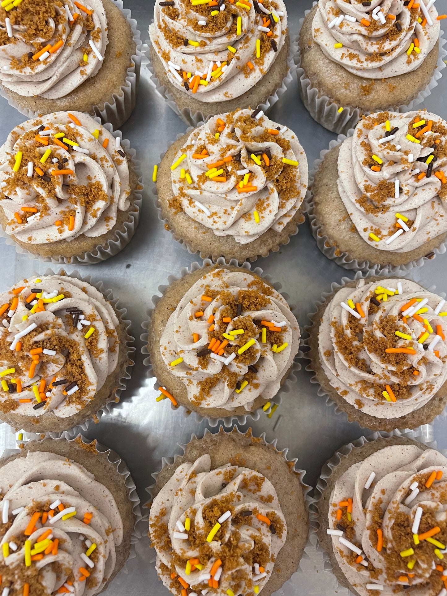 Fall Stuffed Cupcakes (12 pack)
